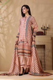 Bonanza Satrangi Peach Khaddar Suit (SWO223P11B) Winter Collection 2022 Online Shopping