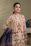 Bonanza Satrangi Cream Khaddar Suit (SWO223P13B) Winter Collection 2022 Online Shopping