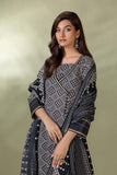 Bonanza Satrangi Black Khaddar Suit (SWO223P28) Winter Collection 2022 Online Shopping