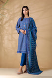 Bonanza Satrangi Blue Khaddar Suit (SWO223P41B) Winter Collection 2022 Online Shopping