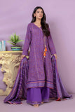 Bonanza Satrangi Purple Cotton Suit (SWO223P62B) Winter Collection 2022 Online Shopping