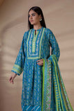 Bonanza Satrangi Blue Cotton Suit (SWO223P65B) Winter Collection 2022 Online Shopping
