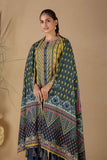 Bonanza Satrangi Green Khaddar Suit (SWO223P74) Winter Collection 2022 Online Shopping