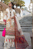 Design 3B Sana Safinaz Luxury Lawn 2021