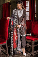 Cross Stitch Sunset Boulevard Khaddar Linen Collection Timber Ornate 2019