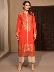 Limelight Jacquard Shirt U0876-SSH-ORG 2019 | Limelight Sale 2020