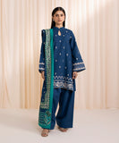 Sapphire U2DE-DY23V10-3 - 3 Piece - Embroidered Khaddar Suit Festive 2 Collection Online Shopping