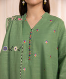 Sapphire U2DE-DY23V10-8 - 3 Piece - Embroidered Khaddar Suit Festive 2 Collection Online Shopping