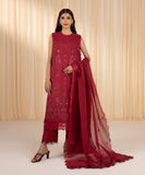 Sapphire U3FE-LX23V10-3 - 3 Piece - Embroidered Karandi Suit Festive 2 Collection Online Shopping