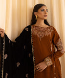 Sapphire U3FE-LX23V6-31 - 3 Piece - Embroidered Velvet Suit Festive 2 Collection Online Shopping