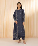 Sapphire U3PE-LX23V10-2 - 3 Piece - Embroidered Dobby Suit Festive 2 Collection Online Shopping