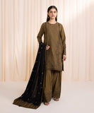 Sapphire U3PE-LX23V10-5 - 3 Piece - Embroidered Dobby Suit Festive 2 Collection Online Shopping