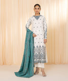 Sapphire U3PE-LX23V10-7 - 3 Piece - Embroidered Jacquard Suit Festive 2 Collection Online Shopping