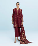 Sapphire U3PE-ST23V9-12 3 Piece - Dyed Jacquard Suit Winter Collection Online Shopping