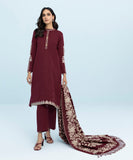 Sapphire U3PE-ST23V9-17 3 Piece Embroidered Khaddar Suit Winter Collection Online Shopping