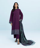 Sapphire U3PE-ST23V9-21 3 Piece Embroidered Khaddar Suit Winter Collection Online Shopping