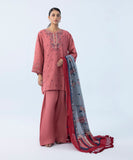 Sapphire U3PE-ST23V9-40 3 Piece Embroidered Jacquard Suit Winter Collection Online Shopping