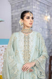 Flossie Morning Mist Safeera Chiffon Vol 10 2022 Online Shopping