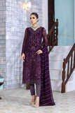 Flossie Burgundy (A) Safeera Chiffon Vol 10 2022 Online Shopping