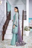 Flossie Cabana Blue Safeera Chiffon Vol 10 2022 Online Shopping