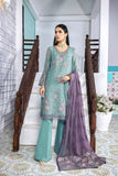 Flossie Cabana Blue Safeera Chiffon Vol 10 2022 Online Shopping