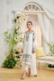 Dhanak DL 0212 White 3pcs Eid Edits 2022 Online Shopping