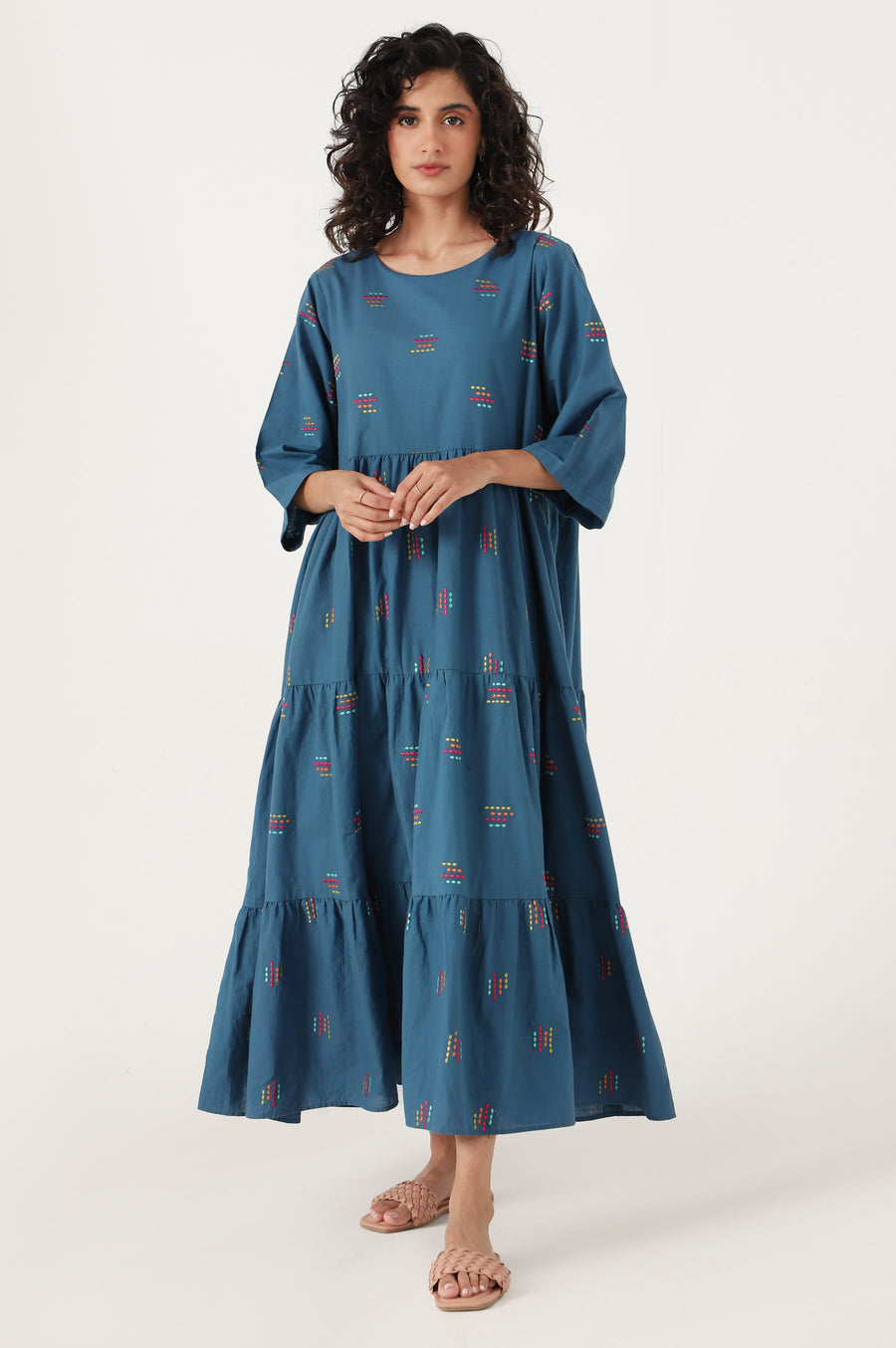 Zeen Woman  WA12137 Blue Eid Ul Adha Prets 2022 Online Shopping