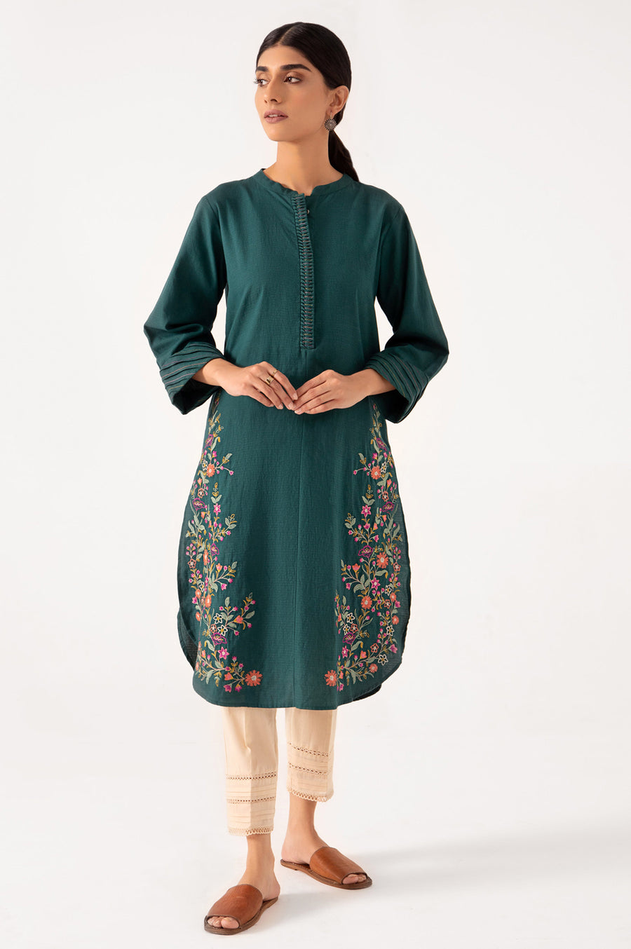 Zeen Woman  WA12141 Green Eid Ul Adha Prets 2022 Online Shopping