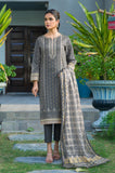 Zeen Woman WFM32217 Charcoal Grey Noura Lawn 2022 Online Shopping