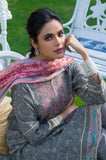 Zeen Woman WFM32269 Grey Noura Lawn 2022 Online Shopping