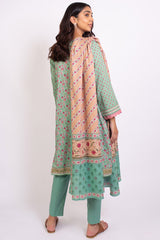 Zeen Woman 3 Piece Embroidered Khaddar Suit WLM32672 Light Green Winter Collection Vol 1 2022 Online Shopping