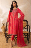 Zeen Wum21317 Crimson Red Luxury Chiffon 2021