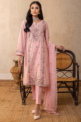 Zeen Wum21318 Blush Pink Luxury Chiffon 2021