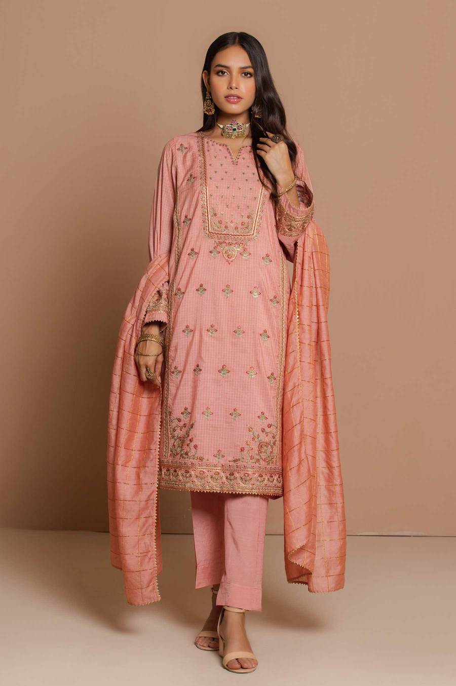 Zeen Wum31127 Camile Pink Luxury Chiffon 2021