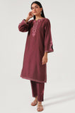 Zeen Woman 2 Piece Cotton Silk Suit WZM22303 Purple Winter Collection Vol 1 2022 Online Shopping