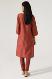 Zeen Woman 2 Piece Cotton Silk Suit WZM22306 Deep Tea Pink Winter Collection Vol 1 2022 Online Shopping