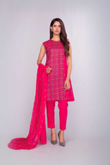 Bareeze Ethnic Flora Ch2716 Pink Collection 2021