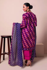 A22103 Pink Khaadi Online Spring Summer 2022