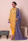 Khaadi A22103 Yellow Summer Lawn 2022 Online Shopping