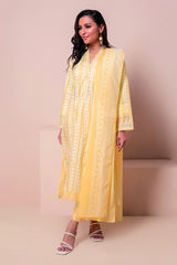 A22108 Yellow Khaadi Online Spring Summer 2022