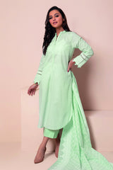 A22109 Green Khaadi Online Spring Summer 2022