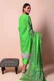A22113 Green Khaadi Online Spring Summer 2022
