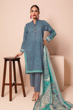 Khaadi A22114 Blue Summer Lawn 2022 Online Shopping