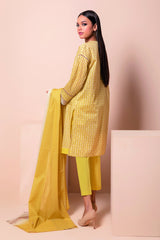 A22116 Yellow Khaadi Online Spring Summer 2022