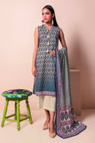 Khaadi A22119 Beige Summer Lawn 2022 Online Shopping
