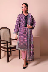 A22119 Pink Khaadi Online Spring Summer 2022