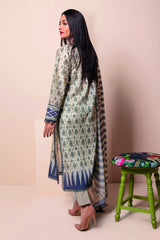 A22122 Beige Khaadi Online Spring Summer 2022