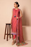 Khaadi A22130 Red Summer Lawn 2022 Online Shopping
