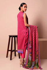 A22130 Red Khaadi Online Spring Summer 2022