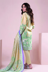 A22137 Beige Khaadi Online Spring Summer 2022